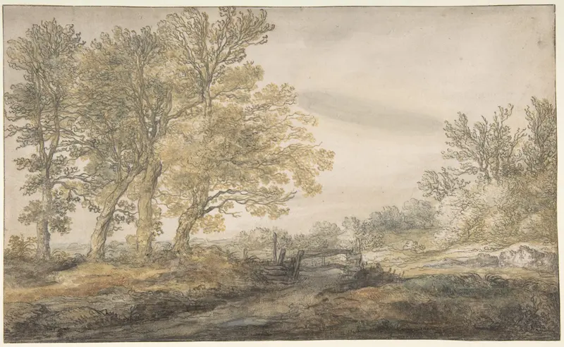 Landscape with Trees Wall Art by Aelbert Cuyp - High-Resolution Digital Print