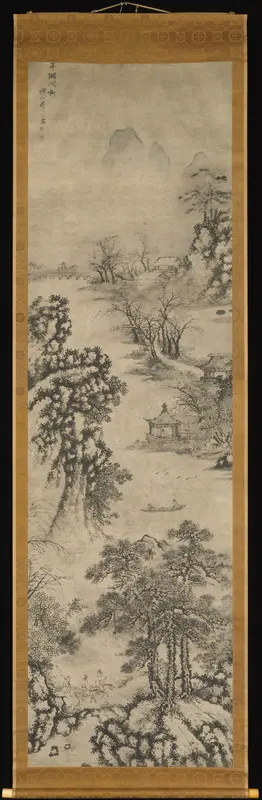 Landscapes of the Four Seasons Wall Art by Xie Shichen - High-Resolution Digital Print