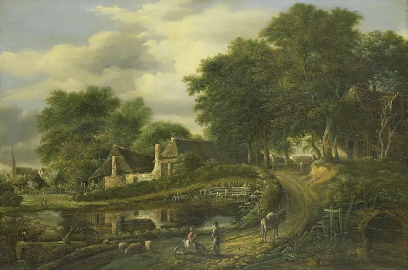 Landschap Wall Art by Julien Joseph Ducorron - High-Resolution Digital Print