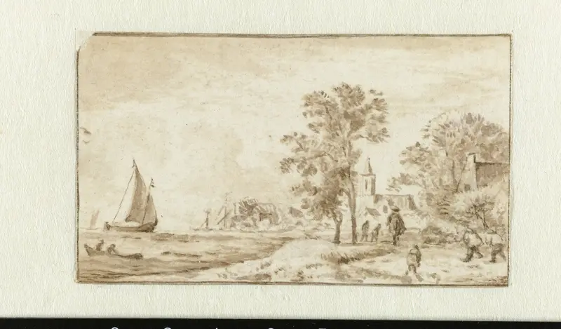 Landschap Wall Art by Allaert van Everdingen - High-Resolution Digital Print