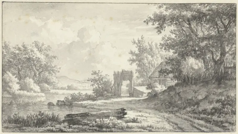 Landschap Wall Art by Jan Hulswit - High-Resolution Digital Print