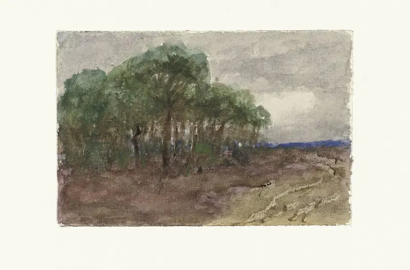 Landschap Wall Art by Sientje Mesdag-van Houten - High-Resolution Digital Print
