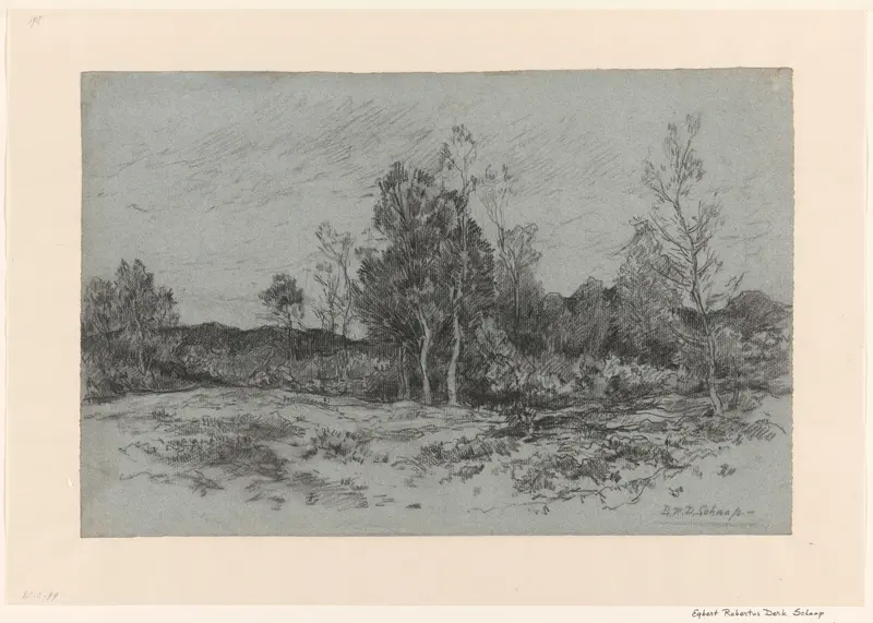 Landschap Wall Art by Egbert Rubertus Derk Schaap - High-Resolution Digital Print