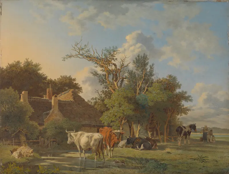 Landschap Wall Art by Jean François Valois - High-Resolution Digital Print