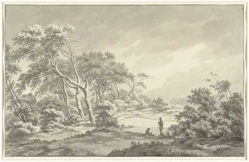 Landschap bij Elswout buiten Haarlem Wall Art by Franciscus Andreas Milatz - High-Resolution Digital Print
