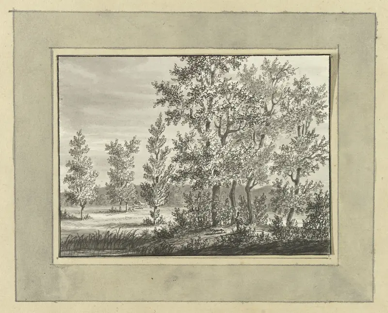 Landschap bij Nassau Usinge Wall Art by Ernst Willem Jan Bagelaar - High-Resolution Digital Print