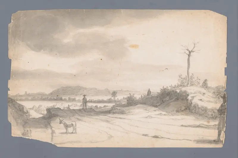 Landschap bij Renkum Wall Art by Jan Brandes - High-Resolution Digital Print