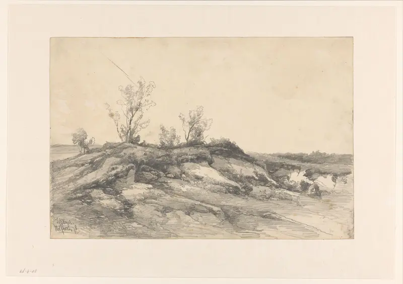 Landschap bij Wolfheze Wall Art by Unknown - High-Resolution Digital Print