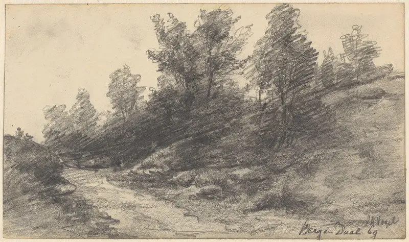 Landschap in Berg en Dal Wall Art by Unknown - High-Resolution Digital Print