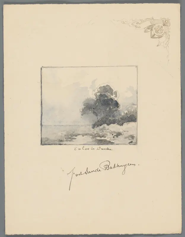 Landschap in Drenthe Wall Art by Unknown - High-Resolution Digital Print