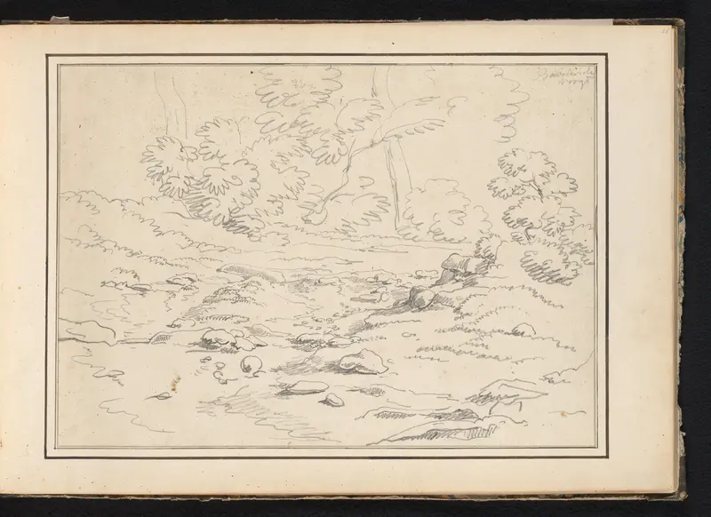 Landschap met begroeiing te Belmonte Wall Art by Unknown - High-Resolution Digital Print