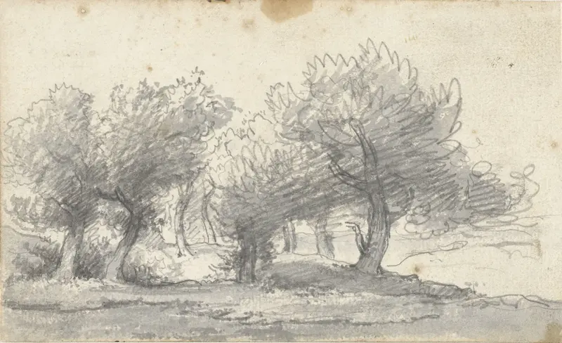 Landschap met bomen Wall Art by Arnoldus Johannes Eymer - High-Resolution Digital Print