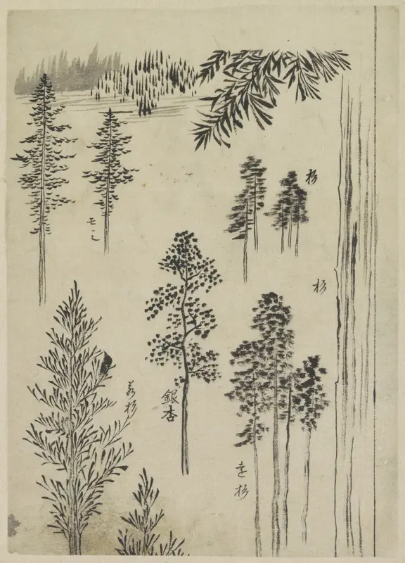 Landschap met bomen Wall Art by Unknown - High-Resolution Digital Print