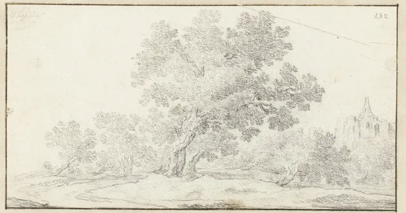 Landschap met ruïne Wall Art by Unknown - High-Resolution Digital Print
