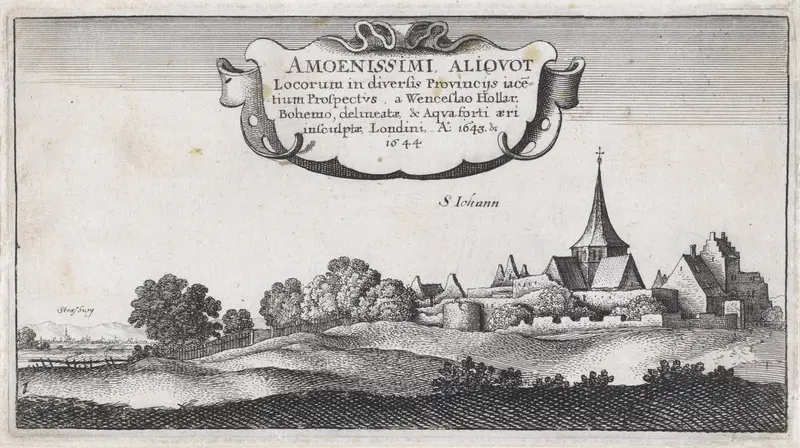 Landschap nabij Straatsburg Wall Art by Unknown - High-Resolution Digital Print