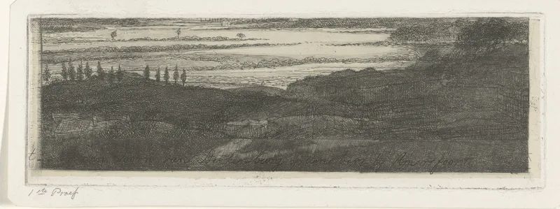 Landschap rond Amersfoort Wall Art by Jacobus Ludovicus Cornet - High-Resolution Digital Print