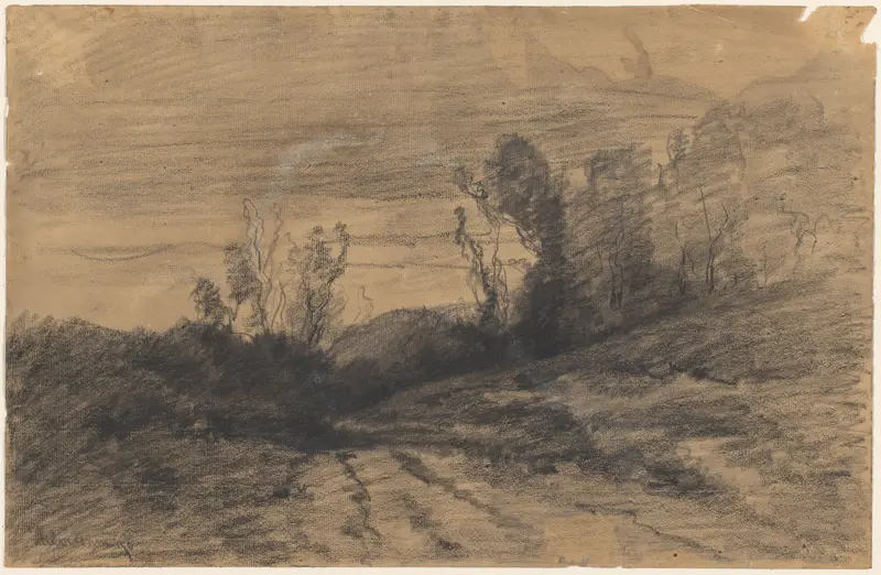 Landschap te Hilversum Wall Art by Johannes Gijsbert Vogel - High-Resolution Digital Print