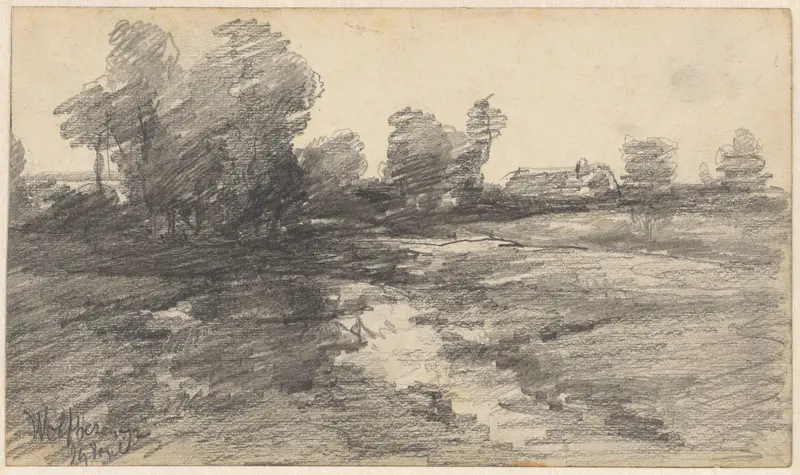 Landschap te Wolfheze Wall Art by Unknown - High-Resolution Digital Print