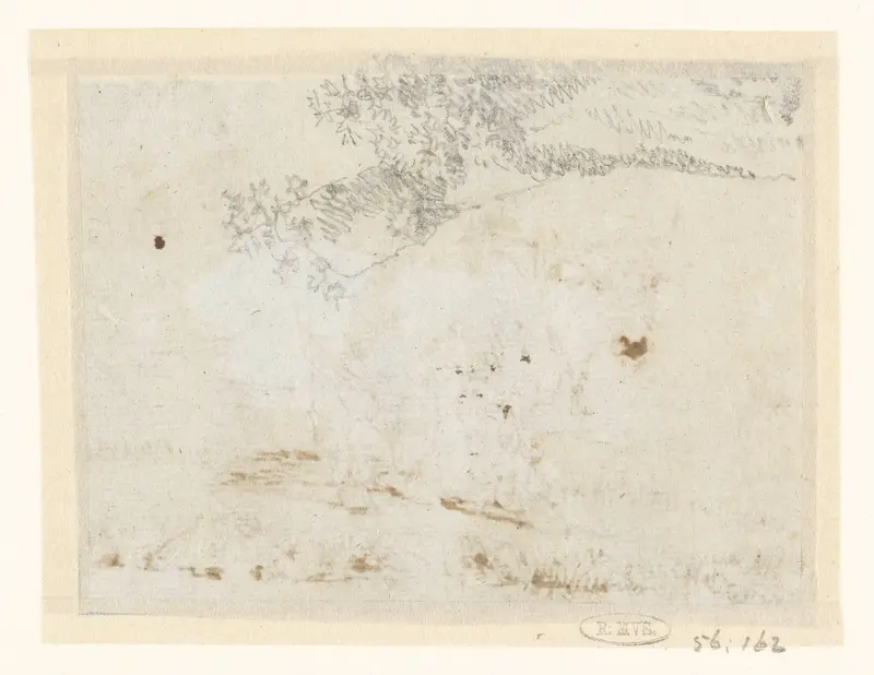 Landschapschets Wall Art by David Alphonse de Sandoz-Rollin - High-Resolution Digital Print