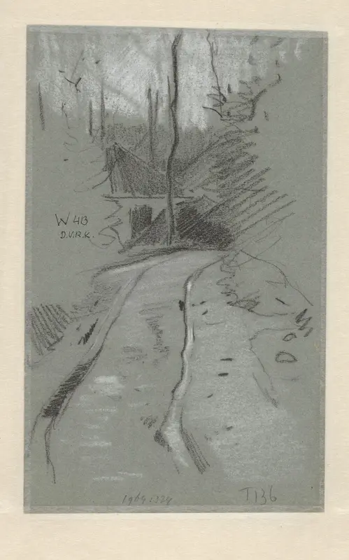 Landweg Wall Art by Willem Witsen - High-Resolution Digital Print