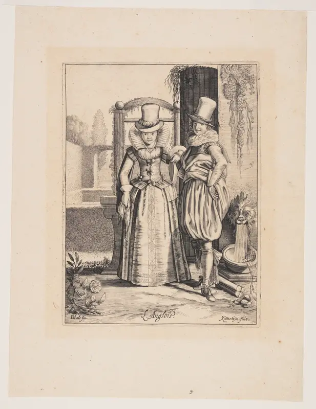 L’Anglois (The English) Wall Art by Cornelis van Kittensteyn - High-Resolution Digital Print