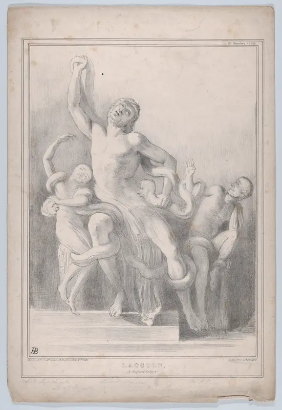 Laocoon: A Classical Subject Wall Art by John Doyle - High-Resolution Digital Print