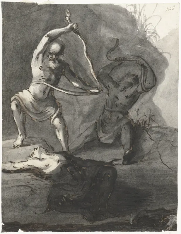 Laocoön en zijn zonen (?) Wall Art by Moses ter Borch - High-Resolution Digital Print