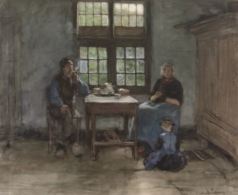 Larens binnenhuis Wall Art by Unknown - High-Resolution Digital Print