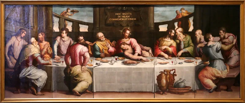 Last Supper Wall Art by Giorgio Vasari - High-Resolution Digital Print