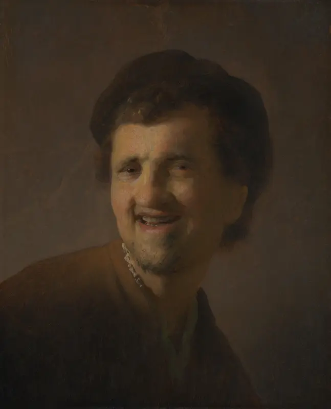 Laughing Young Man Wall Art by Unknown - High-Resolution Digital Print