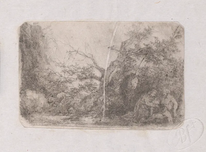 Le Bon Samaritan (The Good Samaritan) Wall Art by Rodolphe Bresdin - High-Resolution Digital Print