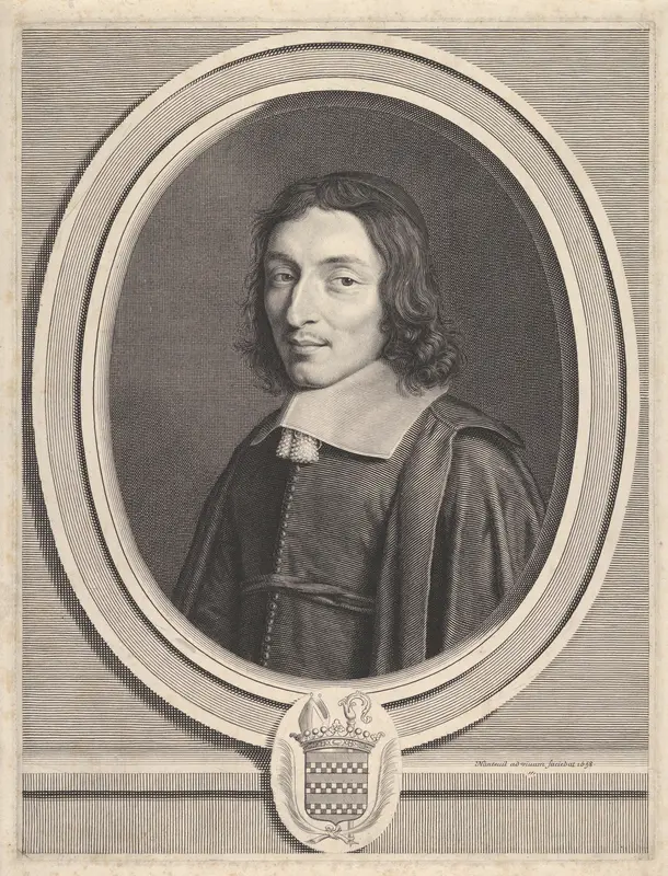 Le Cardinal de Coislin (Pierre-Arnaud du Cambout de Coislin) Wall Art by Robert Nanteuil - High-Resolution Digital Print