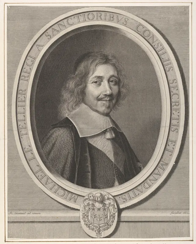 Le Chancelier Michel IV Le Tellier Wall Art by Robert Nanteuil - High-Resolution Digital Print