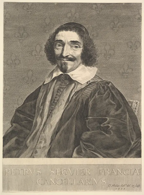 Le Chancelier Pierre Séguier Wall Art by Claude Mellan - High-Resolution Digital Print
