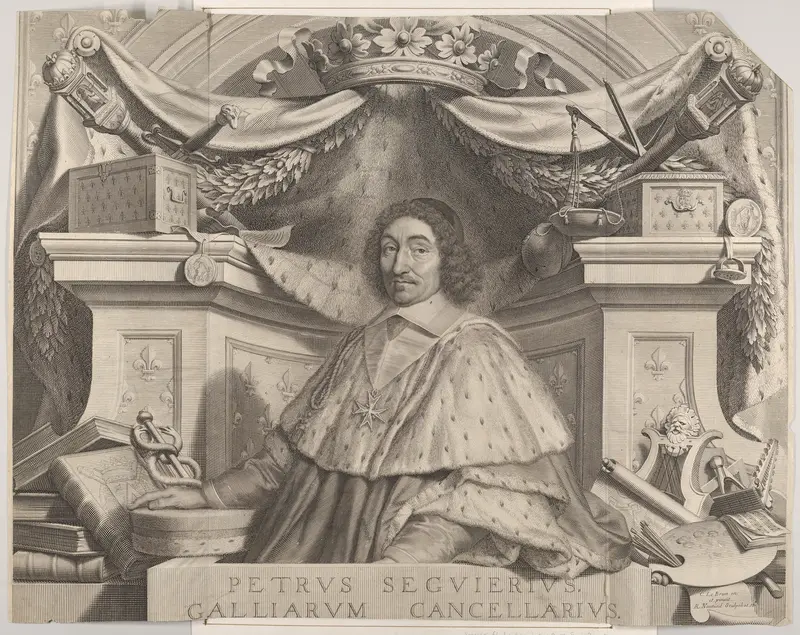 Le Chancelier Pierre Séguier Wall Art by Robert Nanteuil - High-Resolution Digital Print