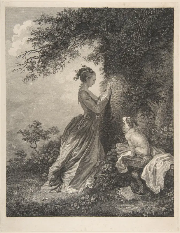 Le Chiffre d'Amour Wall Art by Nicolas de Launay - High-Resolution Digital Print