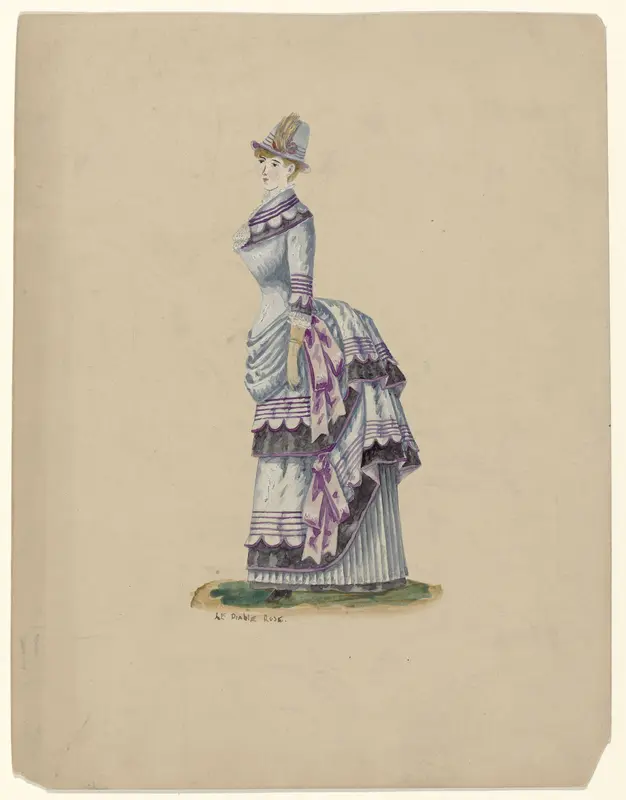 Le Diable Rose, 1883 Wall Art by anonymous - High-Resolution Digital Print