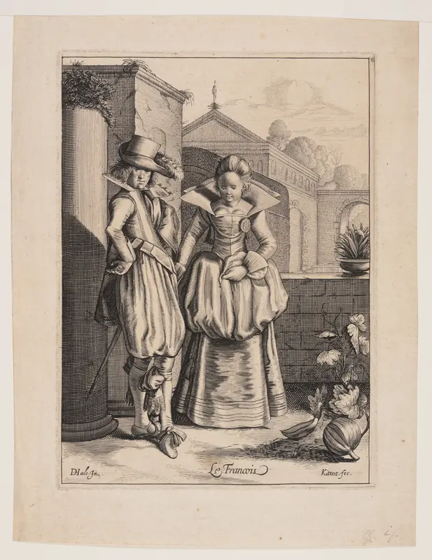 Le François (The French) Wall Art by Cornelis van Kittensteyn - High-Resolution Digital Print