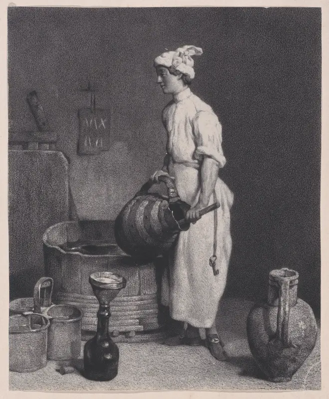 Le Garçon Cabartier Wall Art by Jean Siméon Chardin - High-Resolution Digital Print