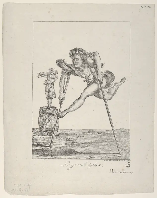 Le Grand Opéra, from "Le Miroir"
