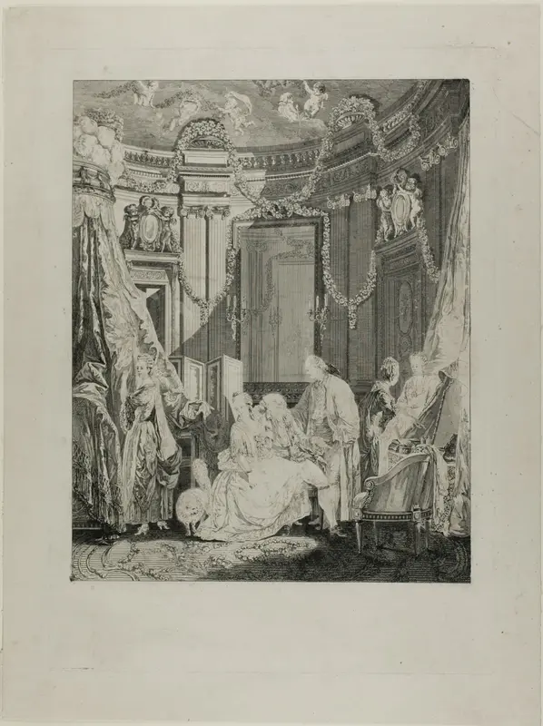 Le Lever de la Mariée Wall Art by Philippe Triere - High-Resolution Digital Print
