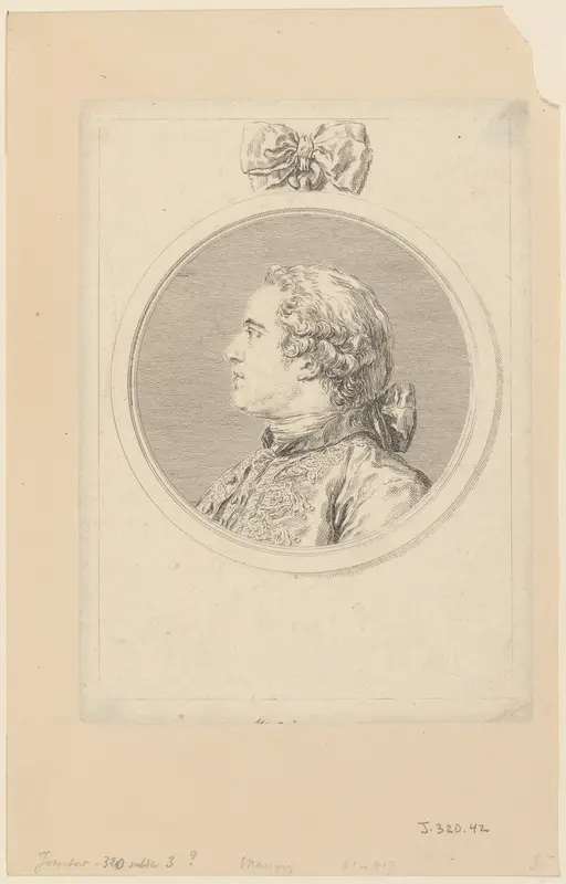 Le Marquis de Marigny Wall Art by Charles Nicolas Cochin II - High-Resolution Digital Print