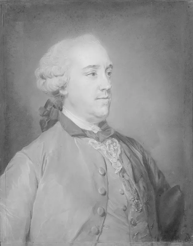 Le Marquis de Puente-Fuerte Wall Art by Jean-Baptiste Perronneau - High-Resolution Digital Print