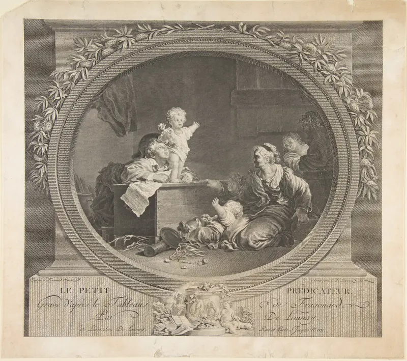 Le Petit Predicateur Wall Art by Nicolas de Launay - High-Resolution Digital Print