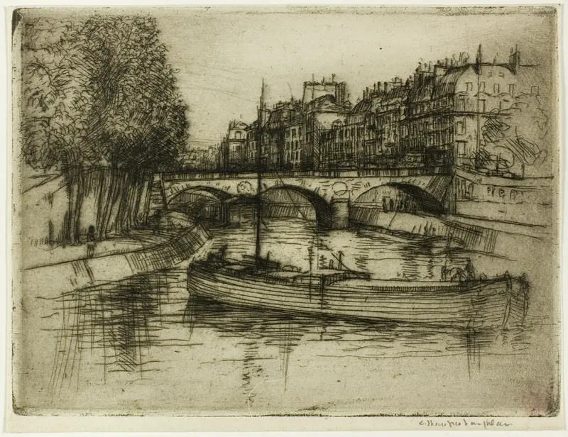 Le Pont St. Michel, Paris