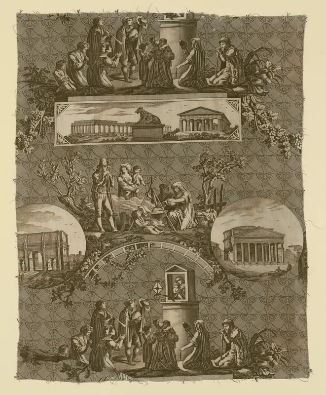 Le Romain (The Roman) (Furnishing Fabric)