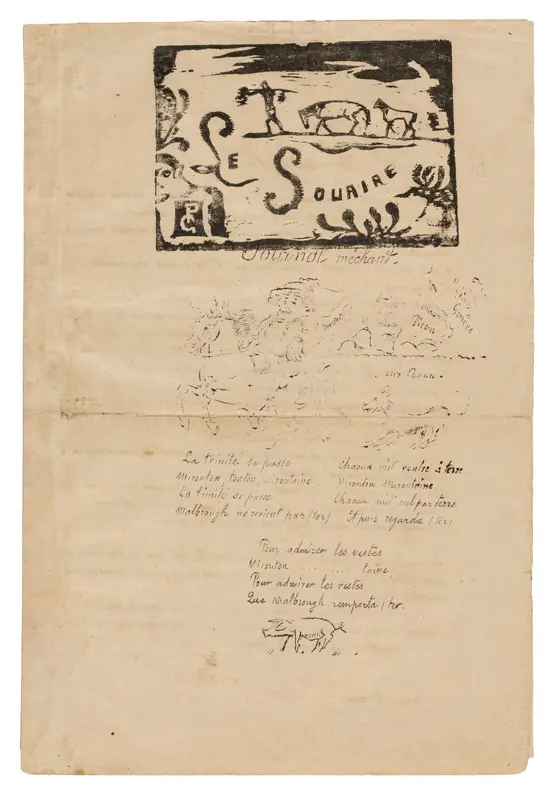 Le sourire: Journal méchant, Feb. 1900