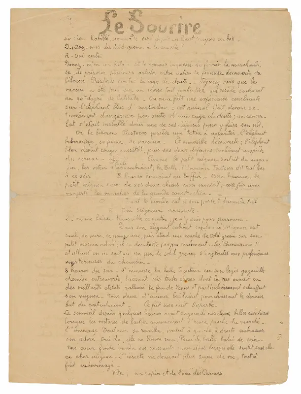 Le sourire: Journal sérieux, Sept. 19, 1899