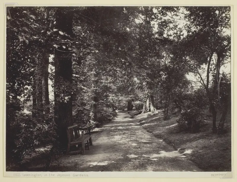 Leamington, in the Jephson Gardens Wall Art by Francis Bedford - High-Resolution Digital Print
