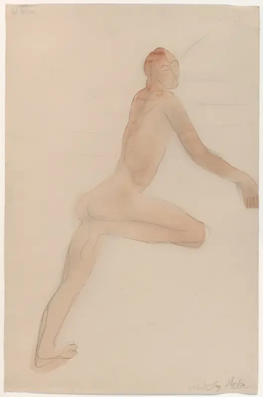 Leaving the Earth Wall Art by Auguste Rodin - High-Resolution Digital Print
